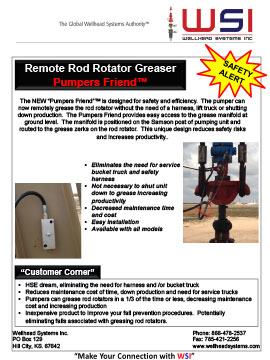 Remote Rod Rotator Greaser